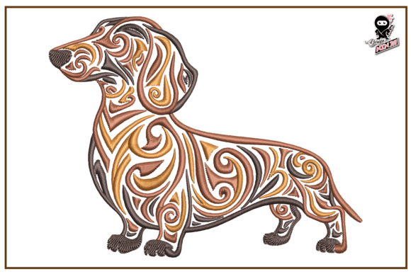 Dachshund Dog Embroidery Design: A Professional Review
