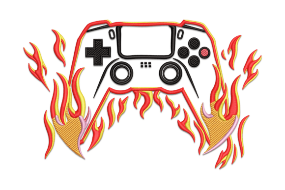 Game Controller: A Cool Embroidery Design for Modern Projects
