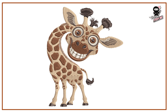 Silly Giraffe Embroidery: A Designer's Review for Personalized Gifts